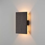 Tersus Wood Wall Sconce - Dark Stained Walnut