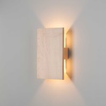 Tersus Wood Wall Sconce - Maple