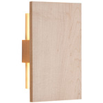 Tersus Wood Wall Sconce - Maple