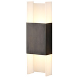 Ansa Wall Sconce - Oiled Bronze / Frosted