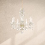 Sterling Chandelier - Aurelia / Heritage Crystal