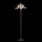 Cluster Floor Lamp - Stainless Steel / Clear