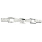 Sofia Bathroom Vanity Light - Polished Nickel / Crystal