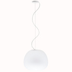 Lumi Mochi Pendant - White / White