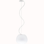 Lumi Mochi Pendant - White / White