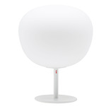 Lumi Mochi Stem Table Lamp - White / White