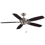 Aire Deluxe Ceiling Fan - Brushed Nickel