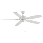 Aire Deluxe Ceiling Fan - Matte White