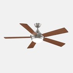 Celano V2 Ceiling Fan with Light - Brushed Nickel / Cherry / Dark Walnut