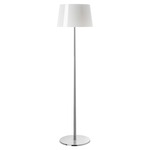 Lumiere XXL Floor Lamp - Aluminum / White 