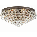 Calypso Ceiling Light - Vibrant Bronze / Clear