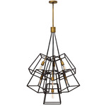 Fulton Multi Light Pendant - Bronze