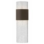 Horizon Outdoor Wall Light - Buckeye Bronze / Clear Seedy