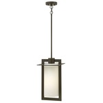 Colfax Outdoor Pendant - Bronze / Etched Opal