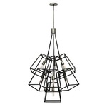 Fulton Multi Light Pendant - Aged Zinc