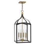 Clarendon Pendant - Bronze / Clear