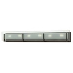 Latitude Bathroom Vanity Light - Oil Rubbed Bronze / Clear / Etched