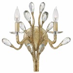 Eve Wall Light - Champagne Gold