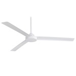 Roto XL Indoor / Outdoor Ceiling Fan - Flat White / Flat White
