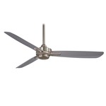 Rudolph Ceiling Fan - Brushed Nickel / Silver