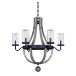 Eden Chandelier - Weathervane / Clear