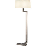 Doughnut C Floor Lamp - Antique Silver / Snowflake