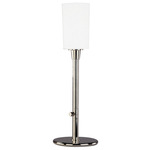 Nina Table Lamp - Polished Nickel / Frosted White