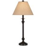 Wilton Table Lamp - Antique Rust / Golden Saki