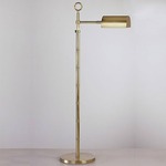 Meurice Pharmacy Floor Lamp - Antique Natural Brass