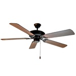Basic Max Ceiling Fan - Oil Rubbed Bronze / Walnut / Pecan / Walnut / Pecan