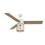 Ronan Ceiling Fan with Light - Fresh White