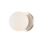 Baird Wall / Ceiling Light - Polished Chrome / Opal