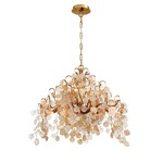 Campobasso 11-Light Chandelier - Gold / Clear / Amber