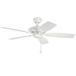 Canfield Patio Ceiling Fan - White