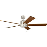 Lucian II Ceiling Fan - Brushed Nickel / Cherry / Walnut