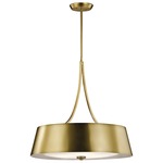 Maclain Pendant - Natural Brass