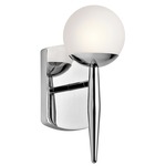 Jasper Wall Light - Chrome / Satin Etched