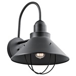 Seaside Extra Large Outdoor Wall Light - Black