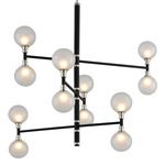 Andromeda Pendant - Carbide Black / Frosted
