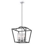Mercer Pendant - Black / Clear