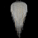 Tenuta Convertible Pendant - Chrome / Firenze Clear