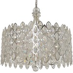 Prive Round Pendant - Silver / Firenze Clear
