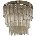 Espirali Pendant - Gold / Firenze Clear