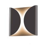 Folds Wall Light - Textured Bronze