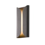 Folds Wall Light - Textured Bronze