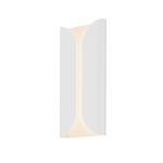 Folds Wall Light - Textured White