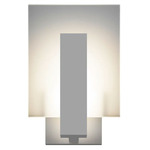 Midtown Outdoor Wall Sconce - Textured Gray / Etched Glass