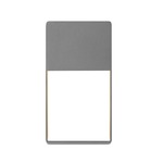 Light Frames Downlight Wall Light - Textured Gray