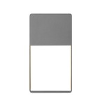 Light Frames Downlight Wall Light - Textured Gray