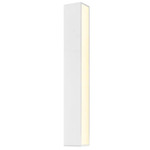 Sideways Wall Light - Textured White / Acrylic